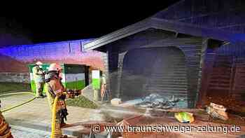 Mann wärmt sich in Grasleben mit Kerzen – dann kommt die Wehr