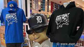 Suffering and support: Lions fans supporting Rams QB with 'Detroit Rams' gear