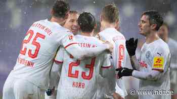 Holstein Kiel: "Störche" gewinnen verrücktes Spiel in Aue - NDR.de
