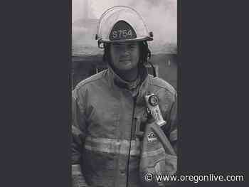Procession for St. Paul firefighter Austin Smith drew hundreds, memorial underway - OregonLive