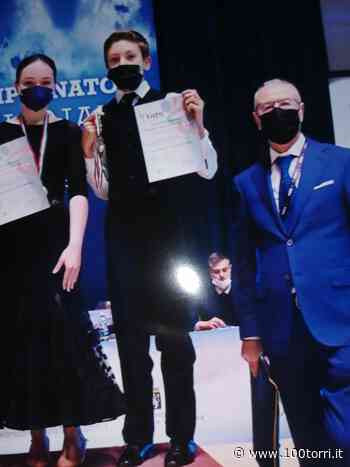 I BALLERINI LETIZIA E ALESSANDRO DELLA SCUOLA DI CANELLI NUOVAMENTE CAMPIONI DI BALLO - 100torri.it