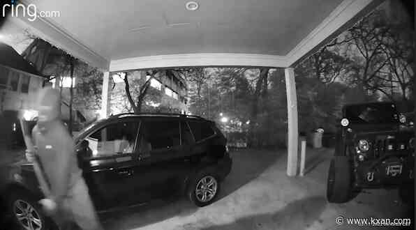 Caught on camera: Doorbell video shows armed theft just north of UT campus