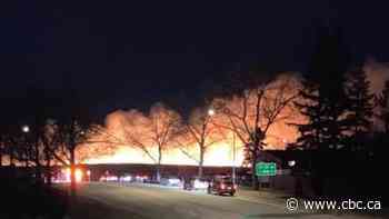 Firefighters respond to grass fire at Nose Hill Park in Calgary