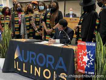 Aurora makes Juneteenth an official holiday for city employees - Chicago Tribune