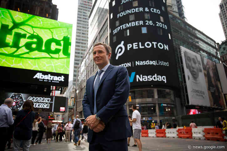 The fall of Peloton's John Foley and the stock market's big founder problem - CNBC