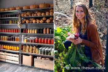 I prep my family’s food for a whole year – the kids even help me out, it saves us so much money... - The Sun