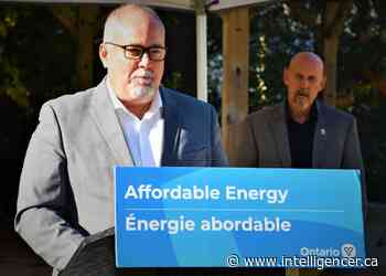 Energy Minister Todd Smith eyes 'ultra-low overnight electricity plan' - Belleville Intelligencer