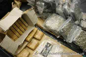 Drug seizures in Lancashire rose during the pandemic