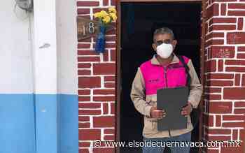 Capacitadores salen a notificar a ciudadanía - El Sol de Cuernavaca