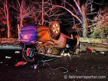 One sent to Rhode Island Hospital after 2-vehicle crash on Route 6 - Fall River Reporter