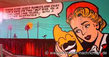 „Street Art“-Festival im Aachener Kurpark: Kunst am Bau für glühende Graffiti-Fans