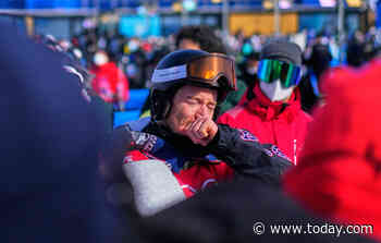 Shaun White gets emotional after final Olympic run: 'Snowboarding... It’s been the love of my life'