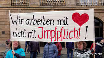 Corona: Sachsen stoppt vorerst Umsetzung der Impfpflicht für Pflegekräfte - BILD