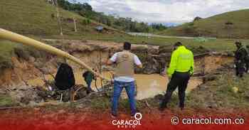 Golpe a la minería ilegal en zona rural de Curillo - caracol.com.co