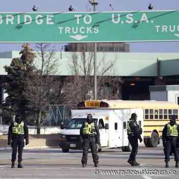 Trucker-Proteste in Kanada: Polizei beginnt mit Auflösung - radioeuskirchen.de