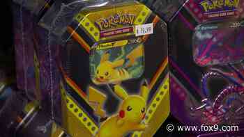 Thief busts through wall of Forest Lake gaming store, steals pricey Pokémon products - FOX 9
