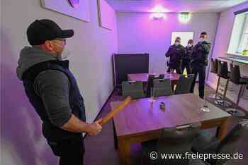 Polizeifachschule in Chemnitz: Neuer Trainingskomplex ermöglicht zahlreiche Einsatzszenarien - Freie Presse