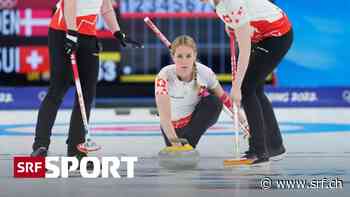 Curling-Turnier in Peking - Schweizer Frauen und Männer mit Siegen gegen Dänemark - Schweizer Radio und Fernsehen (SRF)
