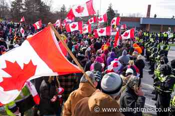 Blockades on Canada-US border continue as protests grow - Ealing Times