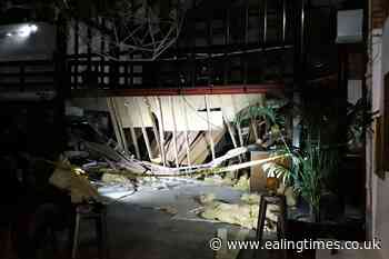 Seven people rescued after mezzanine floor collapses in London bar - Ealing Times