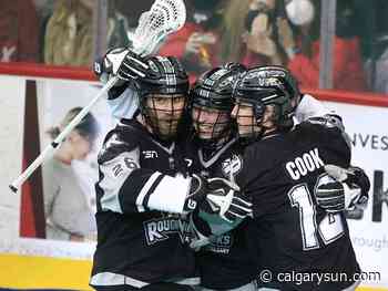 Roughnecks kiss-off Mammoth for lovely, gutty victory for Valentine's Party - Calgary Sun