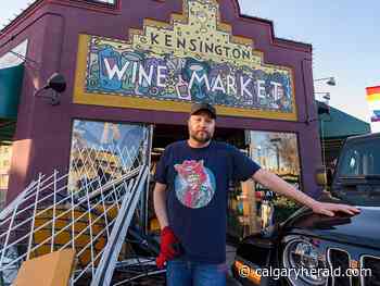 Truck crashes through Kensington wine store causing $10,000 damage. Five bottles were stolen - Calgary Herald