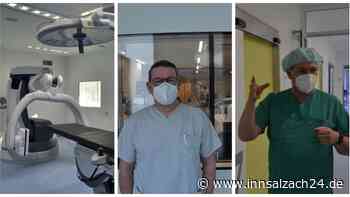 Roboterarme, neueste Technik, warme Farbgebung: Der Neubautrakt in Altötting