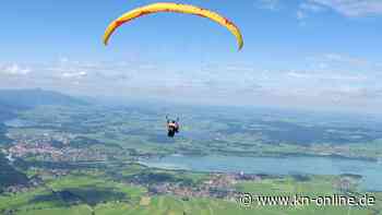 Wie der Hund Ouka gelernt hat, einen Paragleiter zu fliegen
