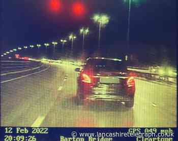 Mercedes hogs M60 because driver 'didn't want to use fast or slow lane'