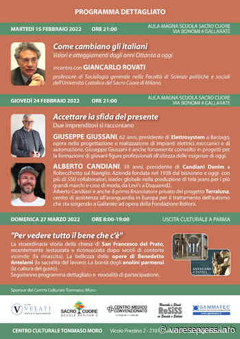 A Gallarate due incontri e una visita a Parma - Varese Press - giornale online