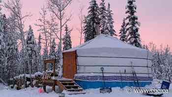 This Yukon family is living in a yurt in the woods, and they love it