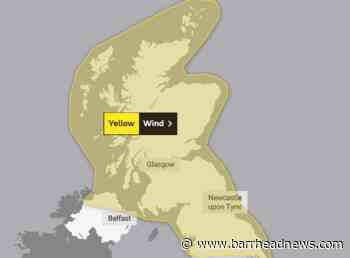 Gusts of up to 90mph as Met Office issues yellow weather warning for Scotland - Barrhead News