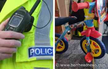 East Renfrewshire: Child's bike handed into police - Barrhead News