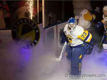 Photos: Hat-trick helps Blades beat rivals Regina