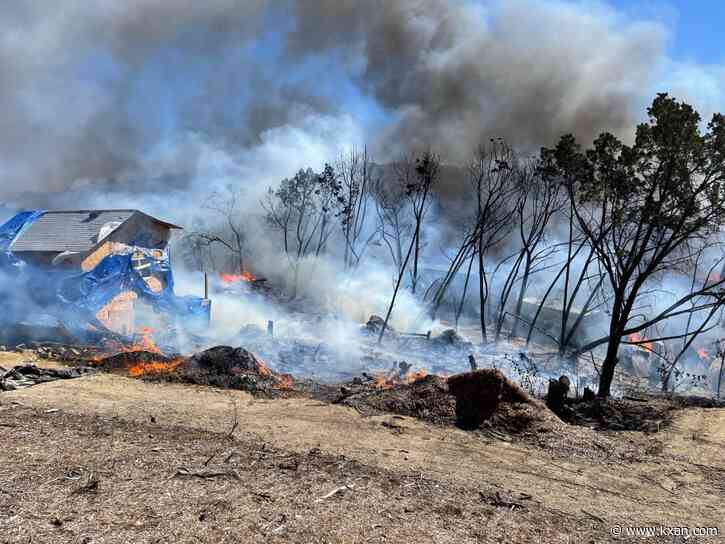 Travis County ESD 1: At least 1 house, 1 vehicle on fire in west Travis County