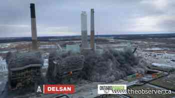 Implosion takes down remains of Lambton Generating Station - Sarnia Observer