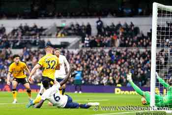 Wolverhampton wint van Tottenham, met goal van Dendoncker