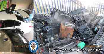 Car stolen in Coventry found as police raid chop shop - Coventry Live