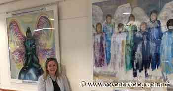 Coventry mum with chronic illness raises £10,000 for NHS workers after taking up painting in lockdown - Coventry Live