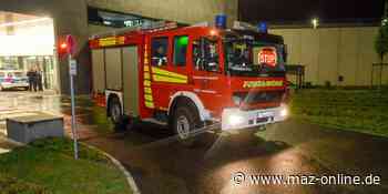 Luckenwalde: Mülltonnenfeuer geht auf Auto und Baum über - maz-online.de