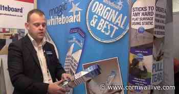 Dragons' Den inventor from Cornwall called 'ridiculous' is now a huge success with Magic Whiteboard invention - Cornwall Live