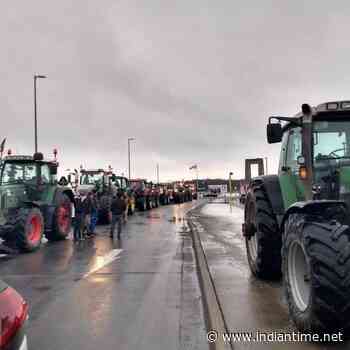 Truckers Protest Arrives at Cornwall Port - indiantime.net