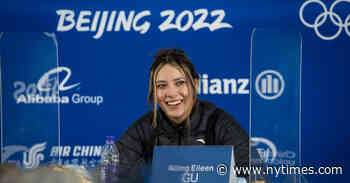 Eileen Gu Takes on Slopestyle Qualifying After Snow Delay