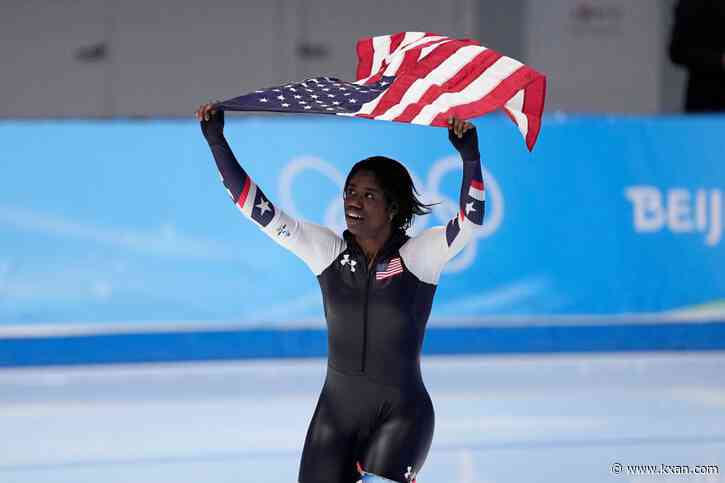 Erin Jackson wins gold, becoming 1st Black woman speedskating medalist