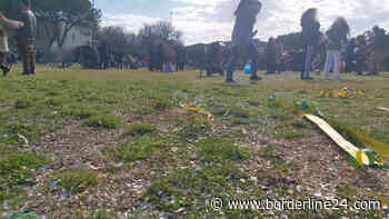 Bari, al parco 2 Giugno il prato è soffocato dai coriandoli: “Pessima accoglienza” - Borderline24 - Il giornale di Bari