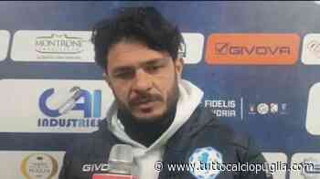 Andria, Di Bari: "É solo una questione mentale, i ragazzi stanno dando tutto" - TuttoCalcioPuglia.com