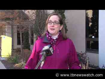 VIDEO: Drive-thru flu clinic at former McKellar Hospital - tbnewswatch.com