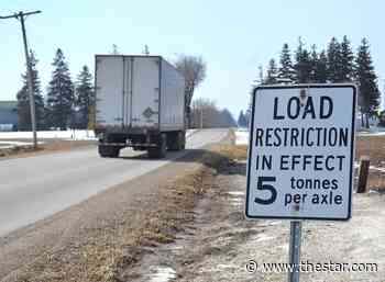 Durham introduces weight restrictions on Lake Ridge Road - Toronto Star