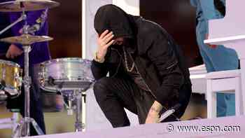 NFL 'aware' Eminem would kneel in halftime show