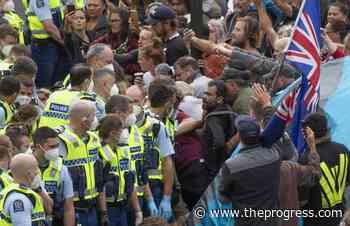 New Zealand tries old earworm hits to flush out protesters – Chilliwack Progress - Chilliwack Progress